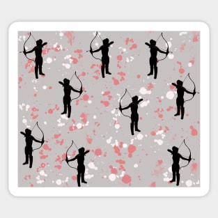 Bow and Arrow Practice Sticker